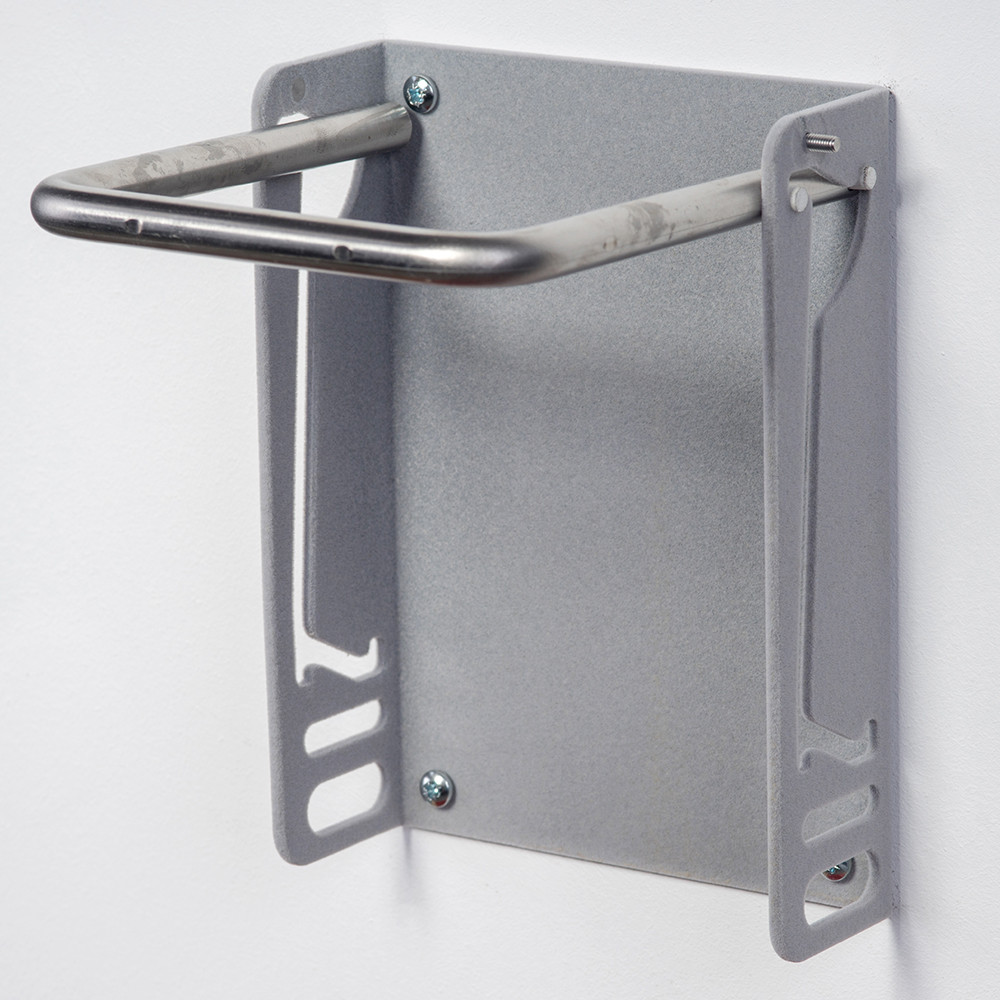 SZÜRKE SZÍNŰ FLOKKOLT (BÁRSONYOS) LÁBTARTÓ