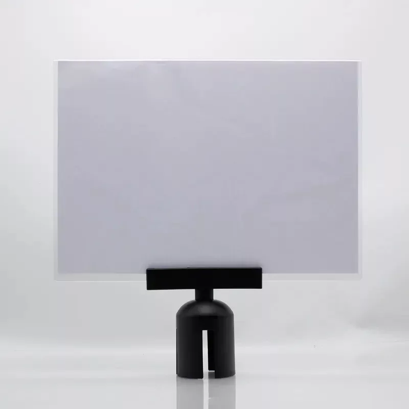 Plexi fekvő információs tábla