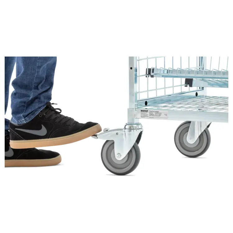 Palackszállító kocsi, 6 rekesz